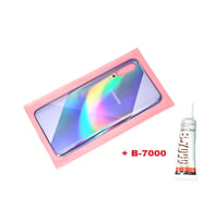 Tkgz Samsung Galaxy A50S A507 Arka Pil Batarya Kapağı (B-7000) MAVİ