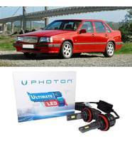 Volvo 850 Led Xenon Uzun+Kısa Far Ampulü H4 Ultimate 9500 Lumens Yeni Seri Beyaz