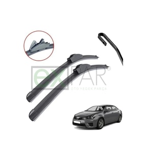 COROLLA ÖN CAM SİLECEK SÜPÜRGESİ TAKIMI 2013 - 2015 ÖN SİLECEK SAĞ SOL
