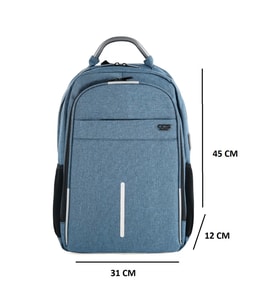 ÇÇS Laptop Bölmeli Sırt Çantası-51433 (Mavi)