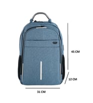 ÇÇS Laptop Bölmeli Sırt Çantası-51433 (Mavi)