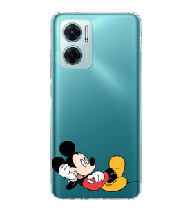 Redmi Note 11e  Kamera korumalı Kapak Mickey Mouse Tasarımlı  Şeffaf Kılıf