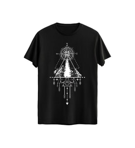 Dijital Baskılı Unisex Tshirt, Günlük Kullanıma Uygun Pamuklu Regular Tshirt