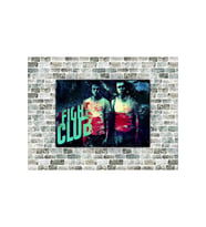 Fight Club 1 Ahşap Tablo