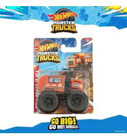 Hot Wheels Monster Truck Will Trash It All Orange Garbage Mattel 2022 1/64
