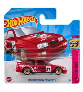 Hot Wheels -'87 Ford Sierra Cosworth - Kırmızı - HKG79 (1/64)