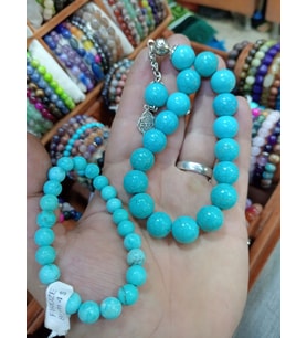 14 mm fruze taşi tesbıh krıstal model orjınal efe model tesbıh modelımız kutulu belgelı (Açık Kahve-Ekru)