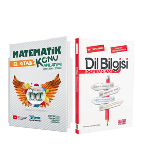 Yayın Denizi TYT Matematik Pro El Kitabı ve AKM Dil Bilgisi Soru Bankası Seti 2 Kitap