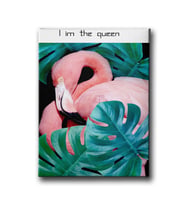 Flamingo Canvas Tablo MİND628