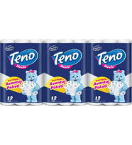 Teno Ultra Kağıt Havlu Çift Katlı 36 Lı Paket (3PK*12) (Avantaj Pk Serisi)