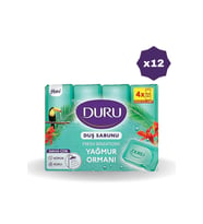 Duru FRESH DUŞ SABUNU 4'LÜ YAĞMUR ORMANI 150 GR - (12 ADET)