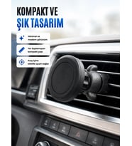 Mıknatıslı Araç İçi Telefon Tutucu Havalandırma Izgarası Telefon Standı