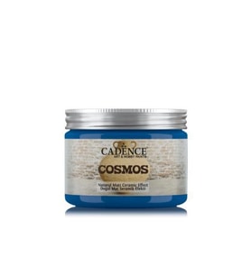 COSMOS DOĞAL MAT SERAMİK EFEKT CS-06 ROYAL MAVİ 150ML