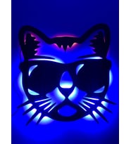 Cool Cat LED Işıklı Tablo