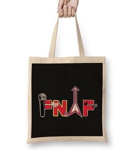 Fnaf Logo Bez Çanta Uzun Saplı