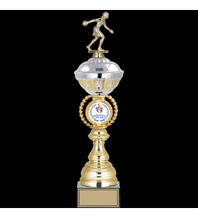 ODAK KUPA - Figürlü Kupalar - Bowling Kadın Figürlü Kupalar FG-066 A - 49 cm