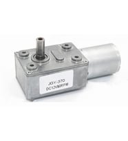 JGY370 DC 12V 90 Rpm Redüktörlü DC Motor 2 Yönde Dönme L Tip 0.5kg.cm Yüksek Tork Metal Dişli
