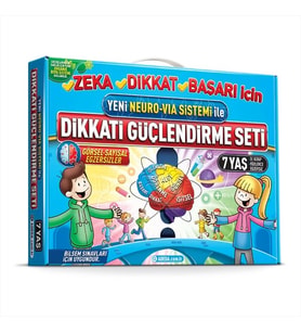 Dikkati Güçlendirme Seti 1. Sınıf – 7 yaş Neuro-Via