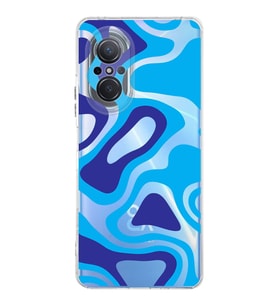 PrintiFy Huawei Nova 9SE Uyumlu Kamera Korumalı Renkli Desen Tasarımlı Şeffaf Silikon Kılıf