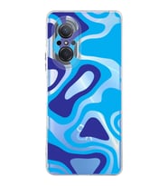 PrintiFy Huawei Nova 9SE Uyumlu Kamera Korumalı Renkli Desen Tasarımlı Şeffaf Silikon Kılıf