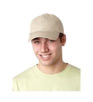 Düz Renk Spor Gbardin Şapka Krem Spor Cap