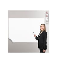 40x50 cm Beyaz Statik Sihirli Tahta ile Yaratıcılığı Keşfedin