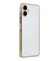 Galaxy A06 Kılıf Lensli Silikon - Gold