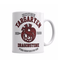 Game of thrones House Targaryen   ovKupa Bardak Porselen