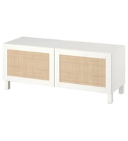 TV Sehpası, Beyaz, 120x42x48 cm