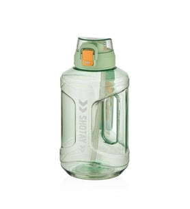 Shotay Medium Barrel Su Matarası Tritan Geniş Yeşil 1600Ml