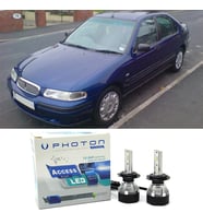 Rover 400 Led Xenon Uzun + Kısa Far Ampulü H4 Access Yeni Seri Beyaz