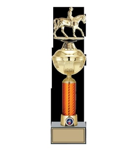 ODAK KUPA - Figürlü Kupalar - At / Binici Figürlü Kupalar FG-055 B - 42 cm