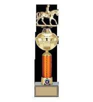 ODAK KUPA - Figürlü Kupalar - At / Binici Figürlü Kupalar FG-055 B - 42 cm