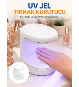 Northcity Hızlı Kurutmalı Mini UV Oje Kurutucu Taşınabilir - Yeni Nesil Tırnak Bakımı