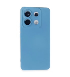 Xiaomi Redmi Note 13 Pro 5G Kılıf Nano içi Kadife Silikon - Mavi