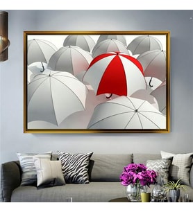 Altın Çerçeveli dekoratif tablo a901 (Gold)