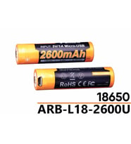 FENİX ARB-L18-2600 mAH USB ŞARJLI PİL