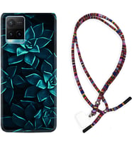 Vivo Y11S Y21S Y20 Y20S Y70 Kılıf Boyun Asklı Rasta Silikon Mistik Çiçekler 1650
