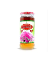 Glikozsuz Cam Kavanoz Gül Reçeli 600 gr %100 Pancar Şekeri, Renkledirici Yok