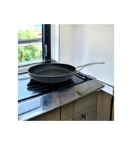 Tuna House Granit Kapaksız Tava 24 cm Siyah