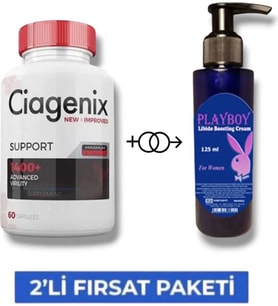 Ciagenix Erkek Özel Ürün 60lı Destekleyici Mucizevi Kadın 125 ml