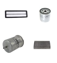 Bosch Filtre Bakım Seti Volkswagen Golf 3 1.6 Benzin 75 Beygir 1992-1995 Hava + Yağ F + Yakıt F. + Polen Sardes