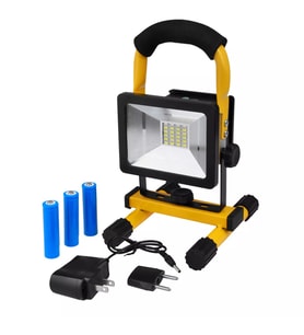 Şarjlı Spot Lamba Projektör Güçlü LED Aydınlatma WT-329