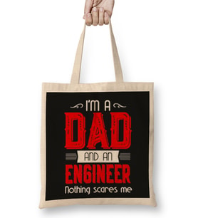 I Am An Engineer 05 Bez Çanta Uzun Saplı