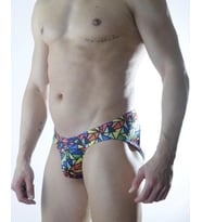 Mulvxbrf Brf02 Erkek Renkli Desenli  Jockstrap (Mulvix)
