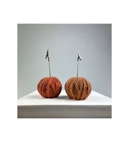 Yumak Not Tutucu 2'li Set ( Terracota - Meşe )