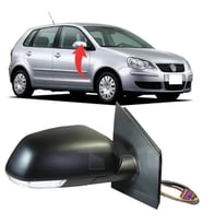 Polo Sağ Ayna Komple Elektrikli Isıtma 5 Pin 2005-2009 6Q1857508
