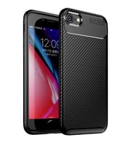Apple iPhone 6 Uyumlu Karbon Desenli Negro Silikon Kılıf (Siyah)