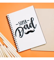 Süper Baba Tasarımlı Defter