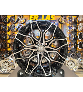 4 Adet TORK-3366 5.5*13 4*100 ET35 73.1 BLACK MACK JANT (Takım)